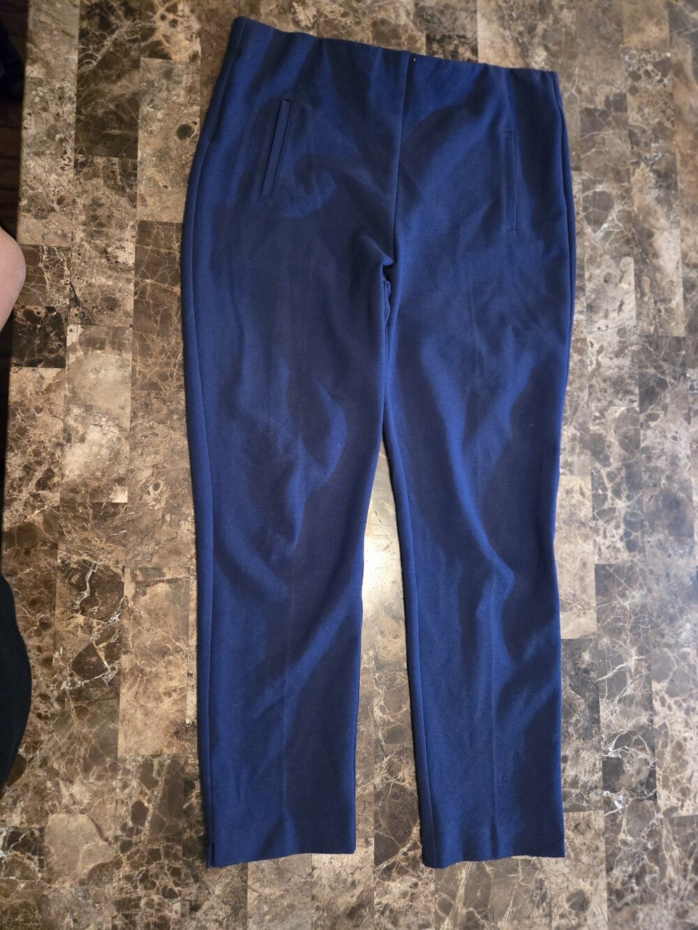 Chicos pull on Navy dress pants, Traditional size 10, Chicos size 1.5